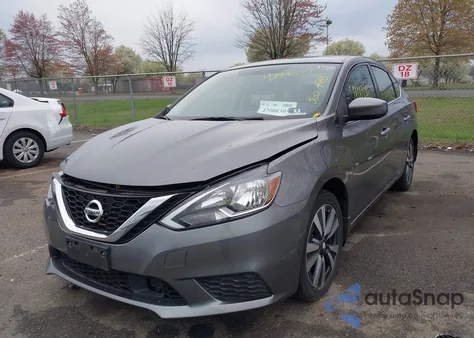 2019 Nissan Sentra Sv z USA, uszkodzony, nr VIN 3N1AB7APXKY268794